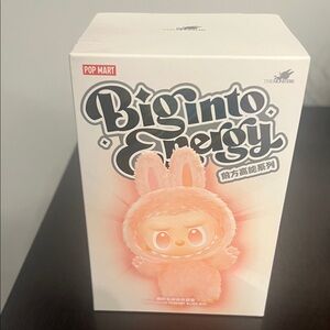 Pop Mart Biginto Energy Stuffed Animal - Pink